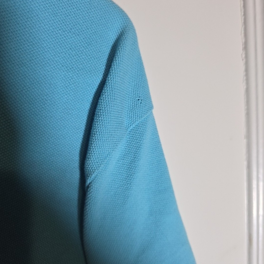 Tommy Hilfiger Men's Polo Shirt Short Sleeve‎ Light Blue Large - Picture 8 of 8